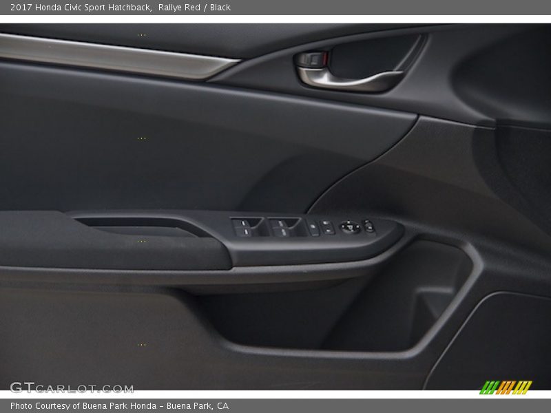 Rallye Red / Black 2017 Honda Civic Sport Hatchback