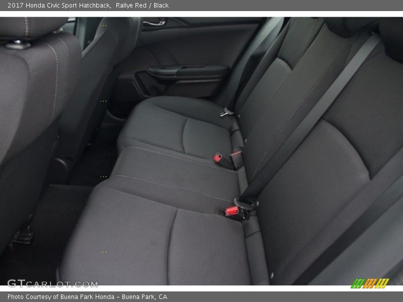 Rallye Red / Black 2017 Honda Civic Sport Hatchback