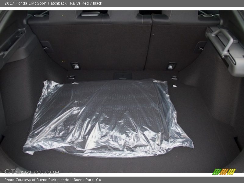 Rallye Red / Black 2017 Honda Civic Sport Hatchback