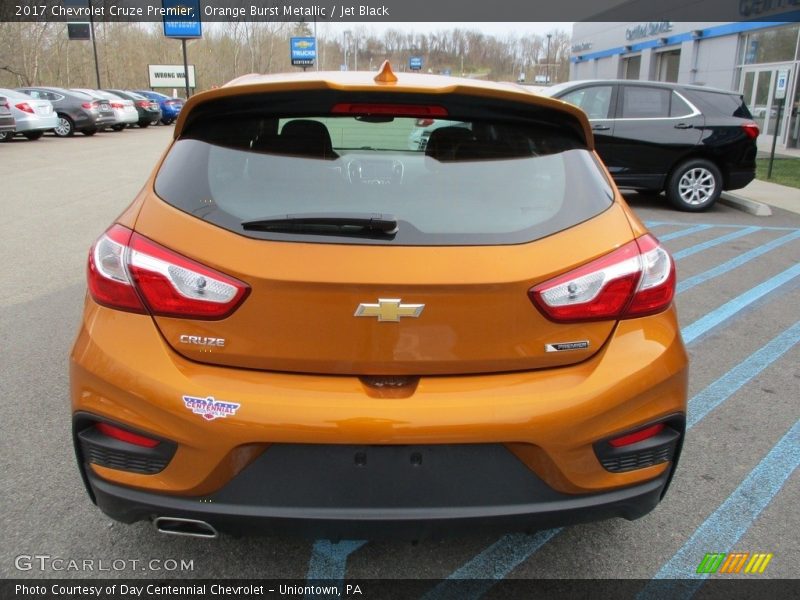 Orange Burst Metallic / Jet Black 2017 Chevrolet Cruze Premier