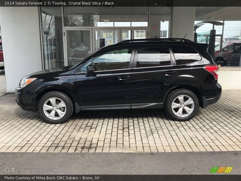 Crystal Black Silica / Black 2014 Subaru Forester 2.5i Touring