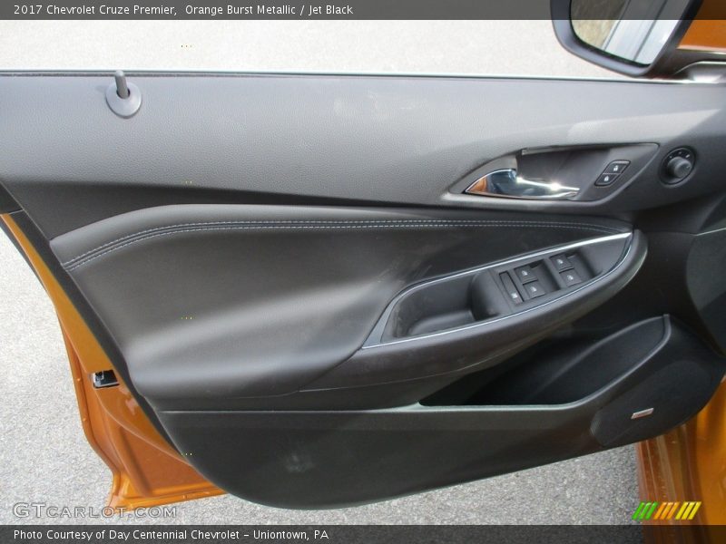 Orange Burst Metallic / Jet Black 2017 Chevrolet Cruze Premier