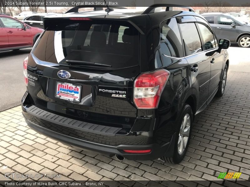 Crystal Black Silica / Black 2014 Subaru Forester 2.5i Touring