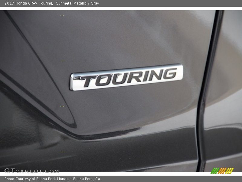 Gunmetal Metallic / Gray 2017 Honda CR-V Touring
