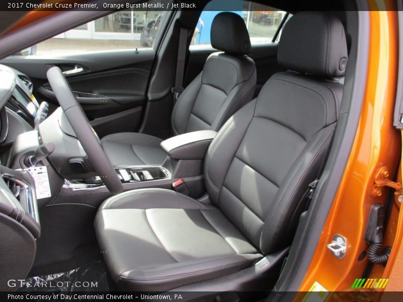 Orange Burst Metallic / Jet Black 2017 Chevrolet Cruze Premier