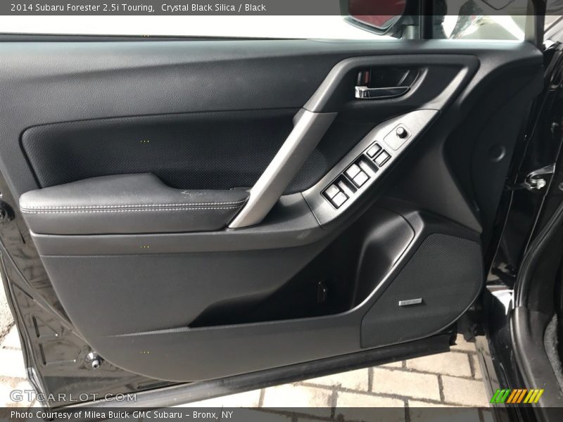 Crystal Black Silica / Black 2014 Subaru Forester 2.5i Touring