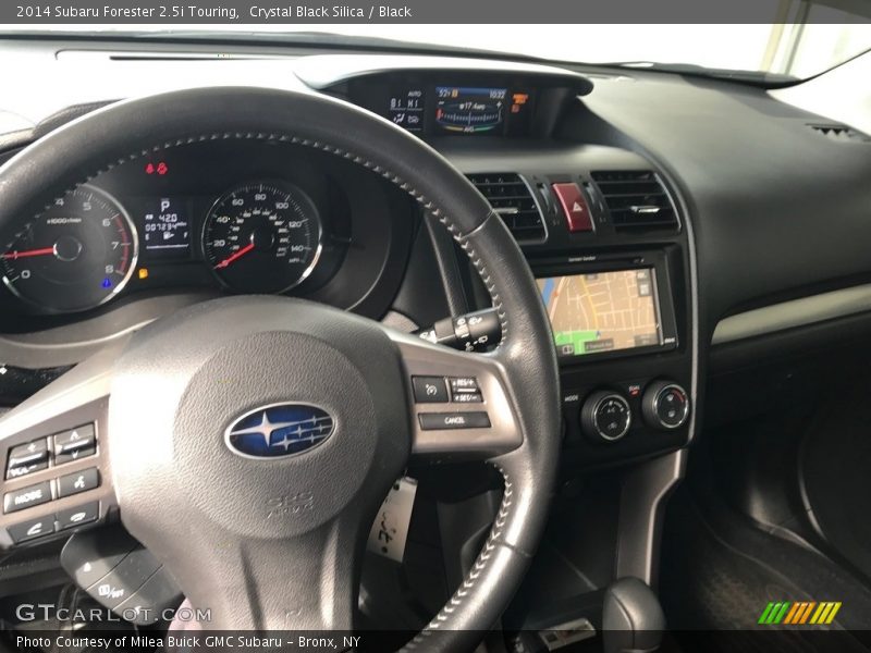 Crystal Black Silica / Black 2014 Subaru Forester 2.5i Touring