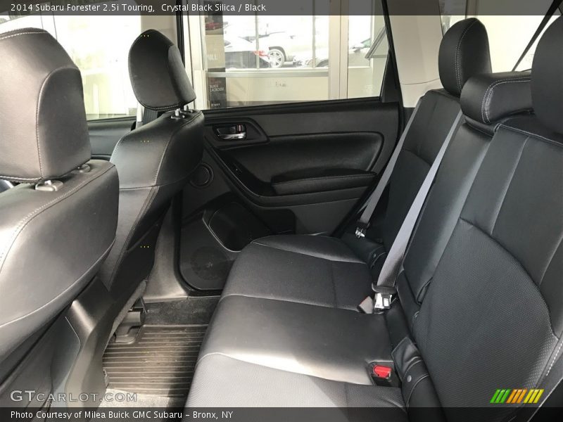 Crystal Black Silica / Black 2014 Subaru Forester 2.5i Touring