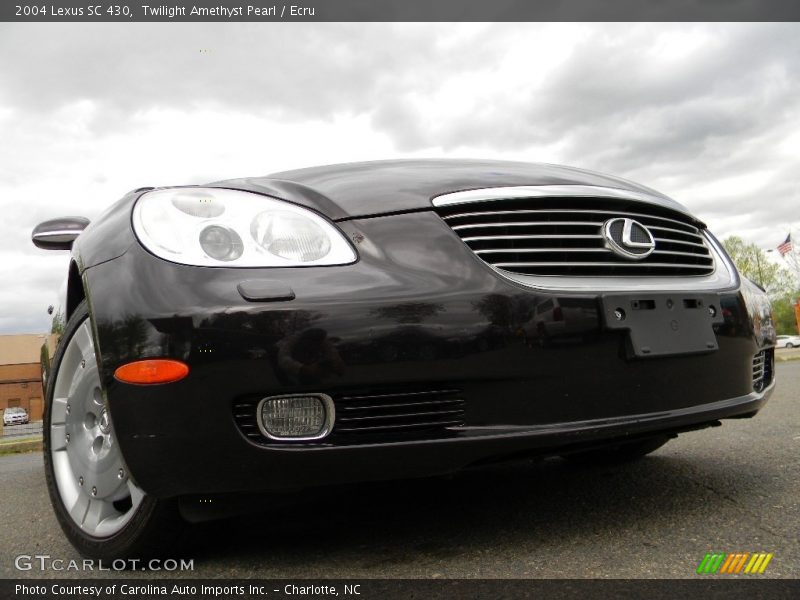 Twilight Amethyst Pearl / Ecru 2004 Lexus SC 430