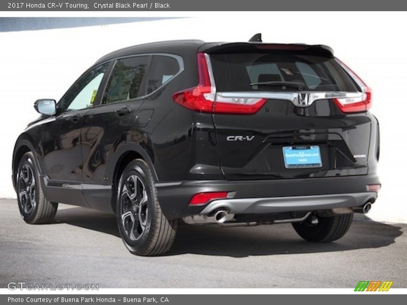 Crystal Black Pearl / Black 2017 Honda CR-V Touring