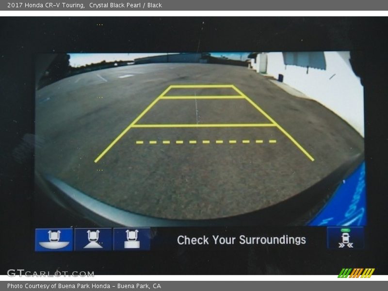 Crystal Black Pearl / Black 2017 Honda CR-V Touring