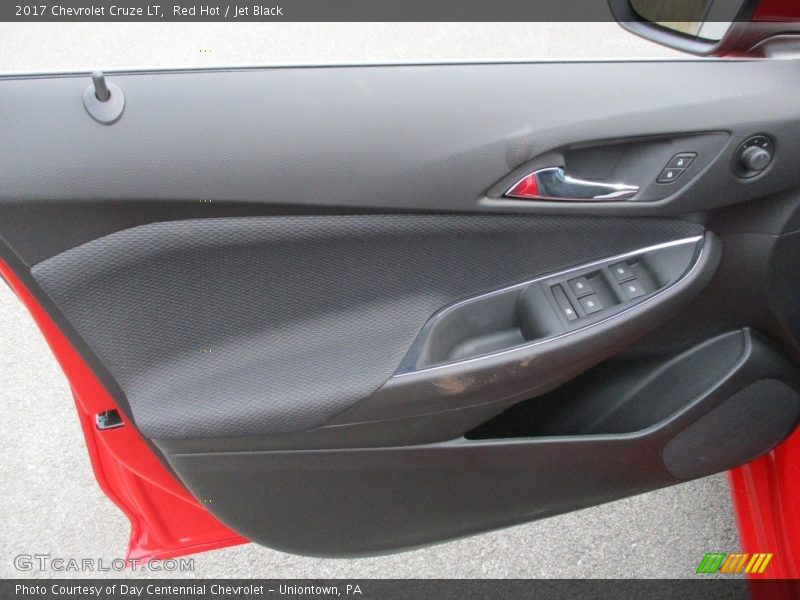 Red Hot / Jet Black 2017 Chevrolet Cruze LT