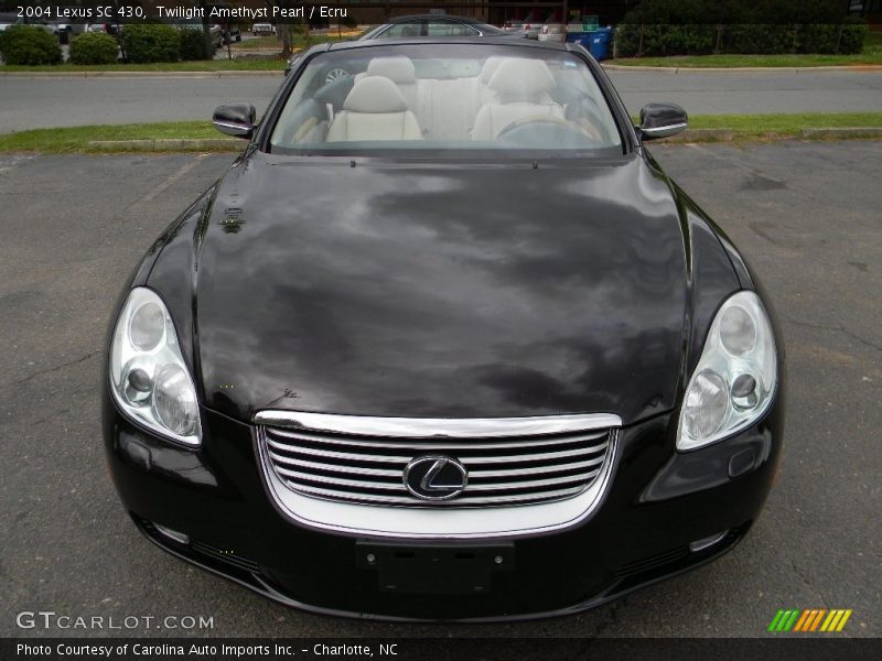 Twilight Amethyst Pearl / Ecru 2004 Lexus SC 430