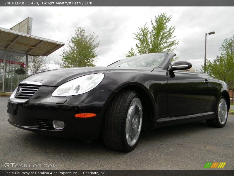 Twilight Amethyst Pearl / Ecru 2004 Lexus SC 430
