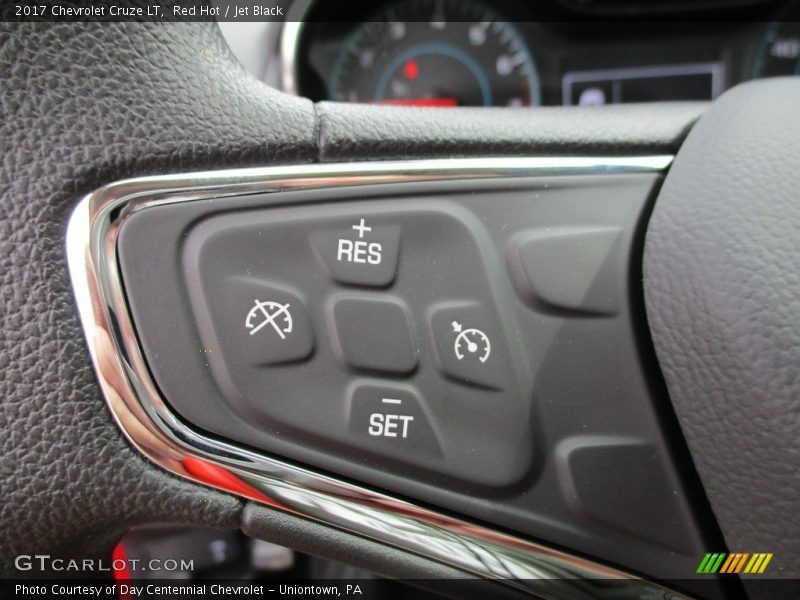 Red Hot / Jet Black 2017 Chevrolet Cruze LT