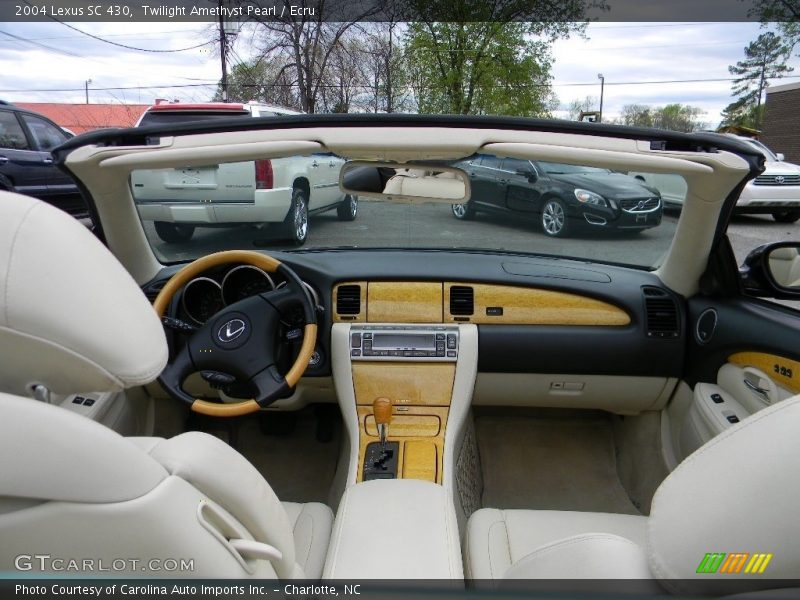 Twilight Amethyst Pearl / Ecru 2004 Lexus SC 430