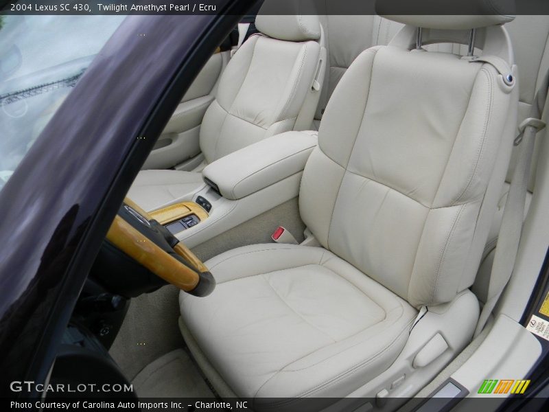 Twilight Amethyst Pearl / Ecru 2004 Lexus SC 430