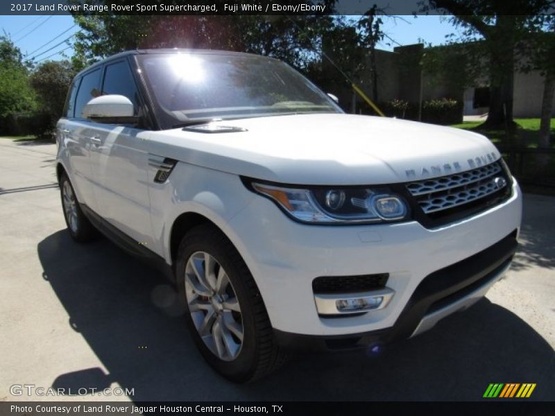 Fuji White / Ebony/Ebony 2017 Land Rover Range Rover Sport Supercharged
