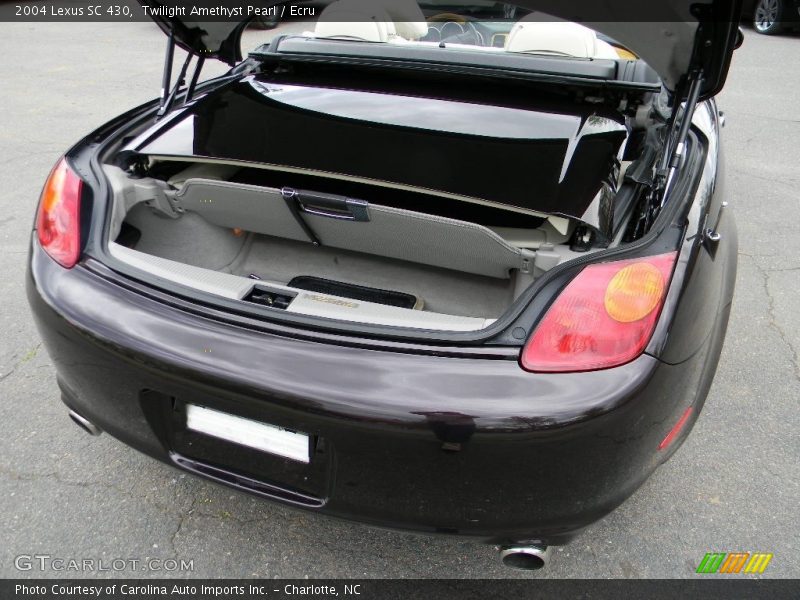 Twilight Amethyst Pearl / Ecru 2004 Lexus SC 430