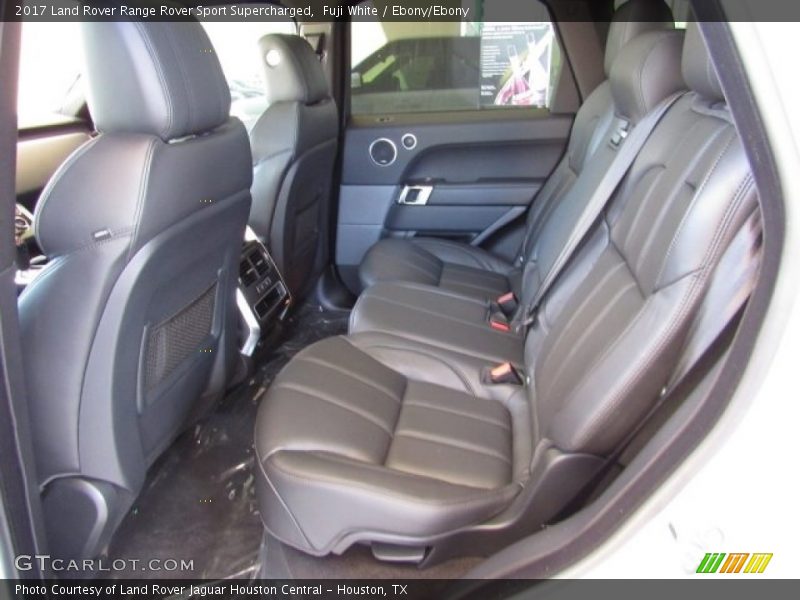Rear Seat of 2017 Range Rover Sport Supercharged