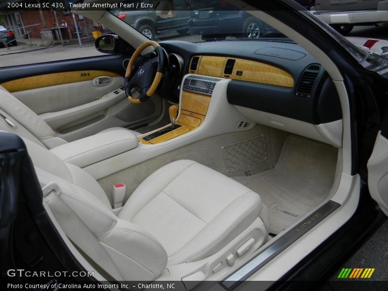 Twilight Amethyst Pearl / Ecru 2004 Lexus SC 430