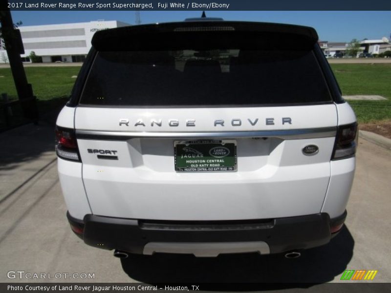 Fuji White / Ebony/Ebony 2017 Land Rover Range Rover Sport Supercharged