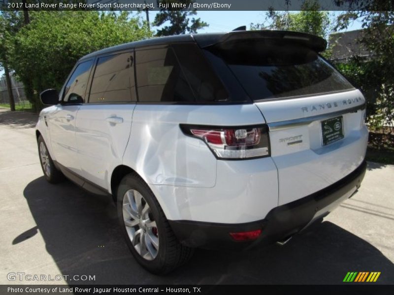 Fuji White / Ebony/Ebony 2017 Land Rover Range Rover Sport Supercharged