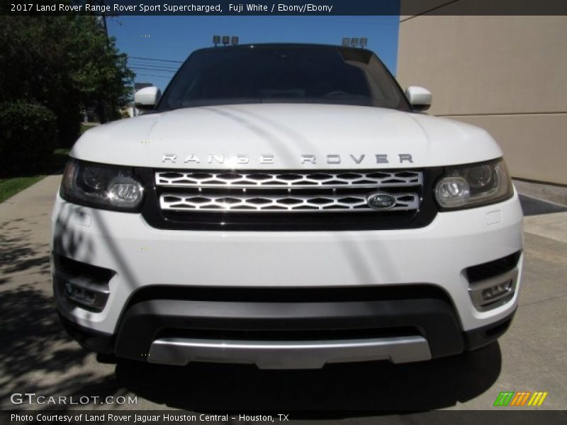 Fuji White / Ebony/Ebony 2017 Land Rover Range Rover Sport Supercharged