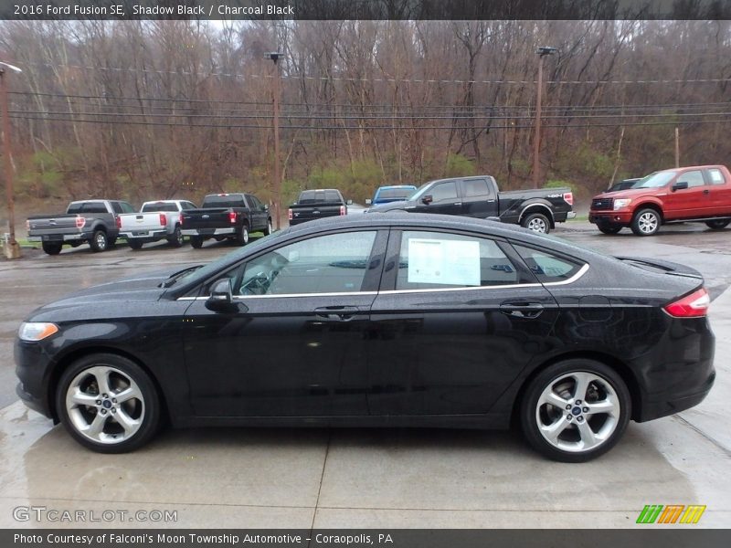 Shadow Black / Charcoal Black 2016 Ford Fusion SE