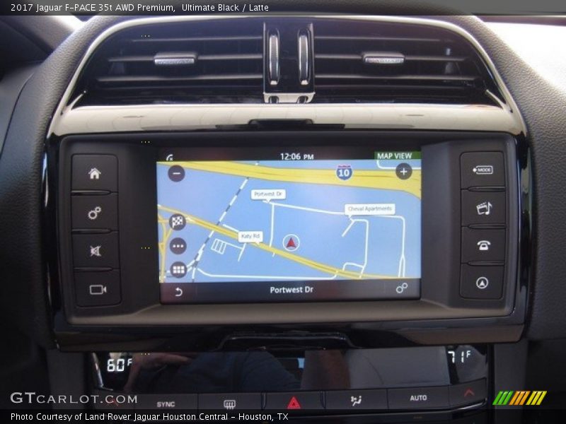 Ultimate Black / Latte 2017 Jaguar F-PACE 35t AWD Premium
