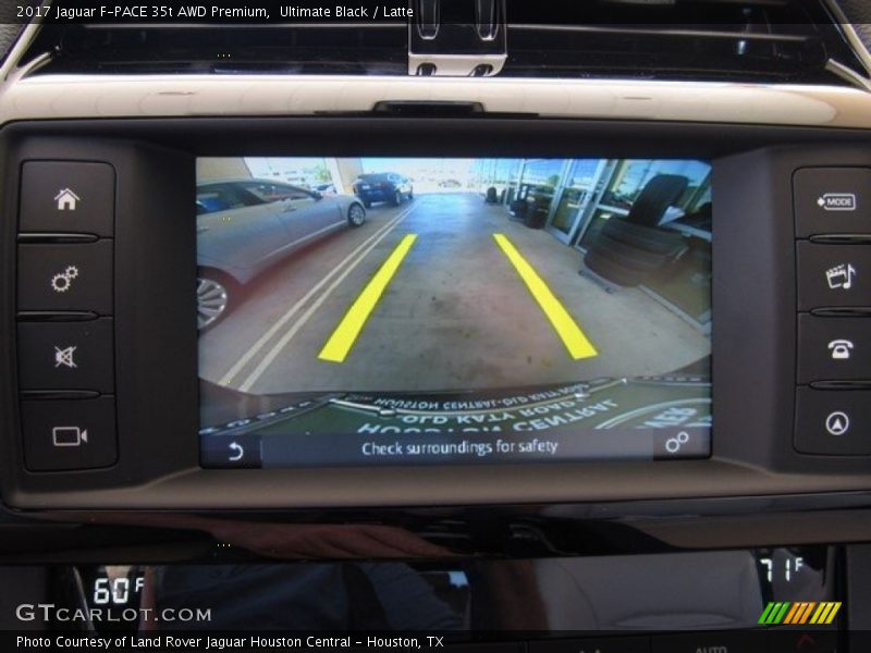 Ultimate Black / Latte 2017 Jaguar F-PACE 35t AWD Premium