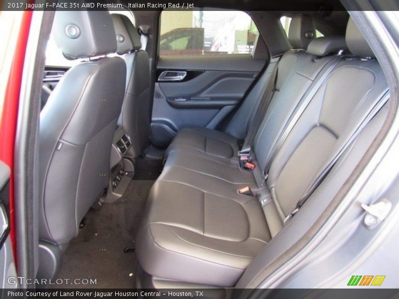 Italian Racing Red / Jet 2017 Jaguar F-PACE 35t AWD Premium