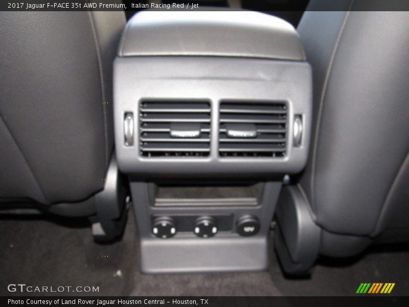 Italian Racing Red / Jet 2017 Jaguar F-PACE 35t AWD Premium