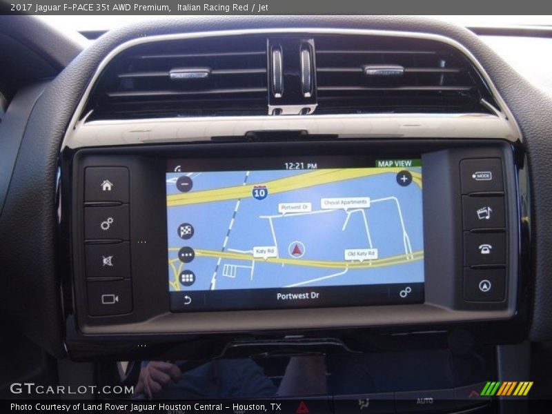 Italian Racing Red / Jet 2017 Jaguar F-PACE 35t AWD Premium