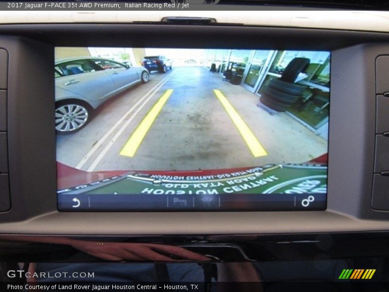 Italian Racing Red / Jet 2017 Jaguar F-PACE 35t AWD Premium