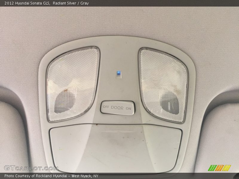 Radiant Silver / Gray 2012 Hyundai Sonata GLS