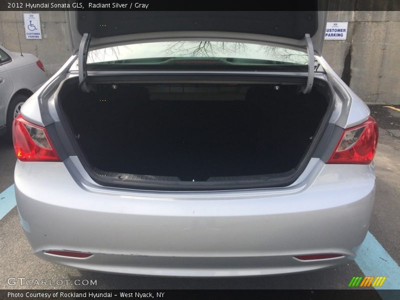 Radiant Silver / Gray 2012 Hyundai Sonata GLS