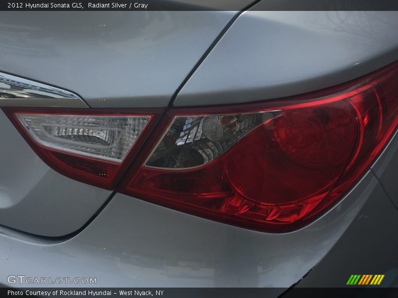 Radiant Silver / Gray 2012 Hyundai Sonata GLS