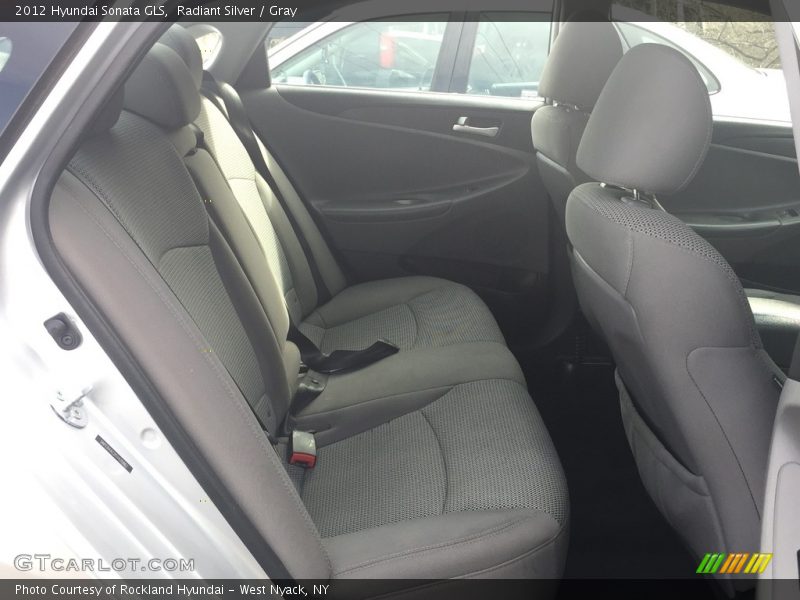 Radiant Silver / Gray 2012 Hyundai Sonata GLS