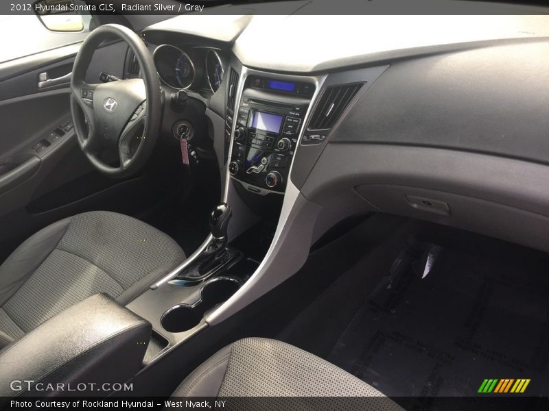 Radiant Silver / Gray 2012 Hyundai Sonata GLS
