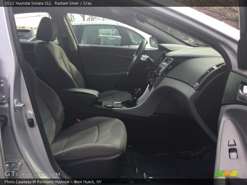 Radiant Silver / Gray 2012 Hyundai Sonata GLS