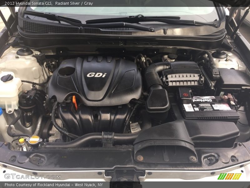 Radiant Silver / Gray 2012 Hyundai Sonata GLS