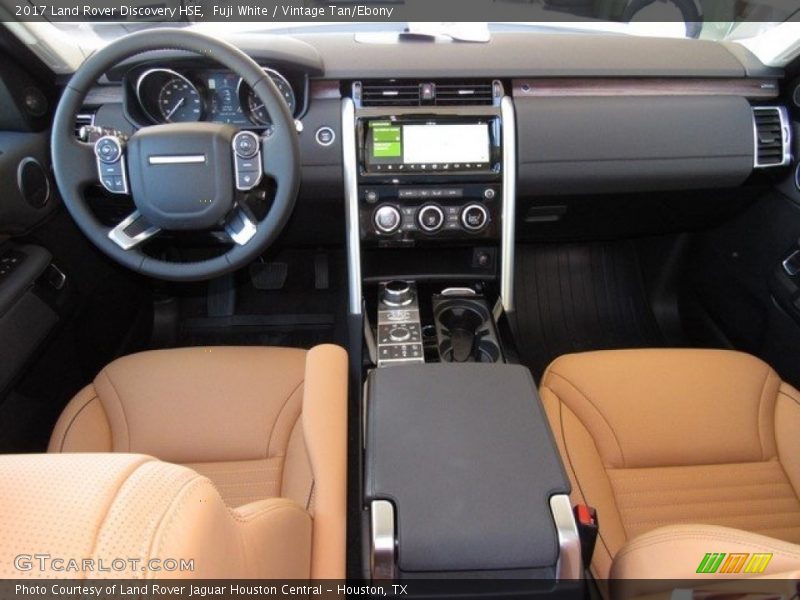Fuji White / Vintage Tan/Ebony 2017 Land Rover Discovery HSE