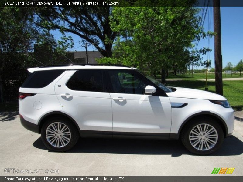 Fuji White / Vintage Tan/Ebony 2017 Land Rover Discovery HSE