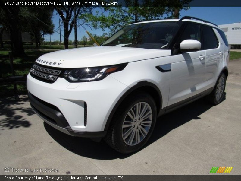 Fuji White / Vintage Tan/Ebony 2017 Land Rover Discovery HSE
