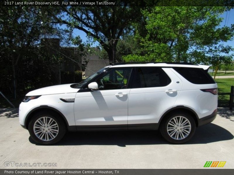Fuji White / Vintage Tan/Ebony 2017 Land Rover Discovery HSE