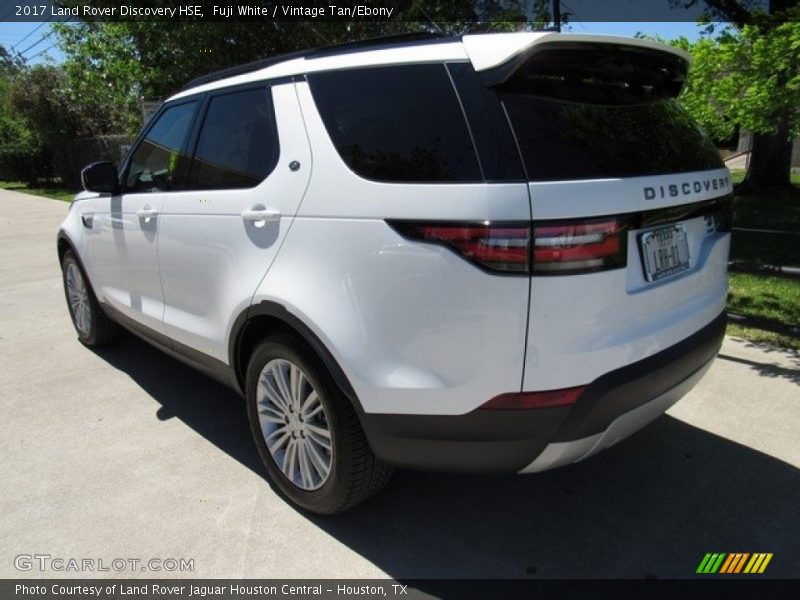 Fuji White / Vintage Tan/Ebony 2017 Land Rover Discovery HSE