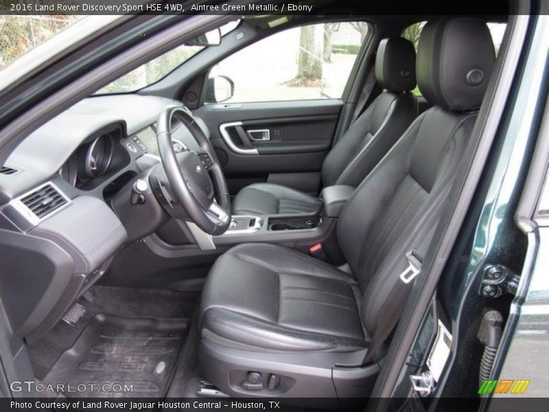 Front Seat of 2016 Discovery Sport HSE 4WD