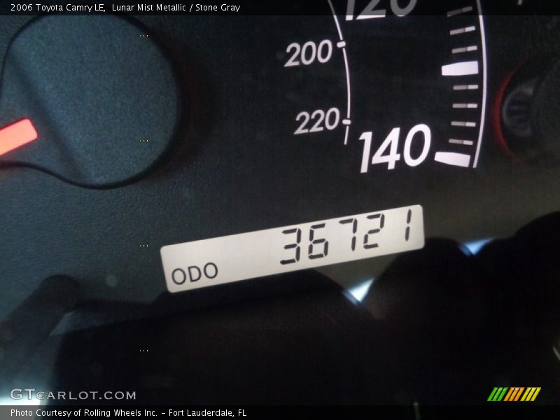 Lunar Mist Metallic / Stone Gray 2006 Toyota Camry LE