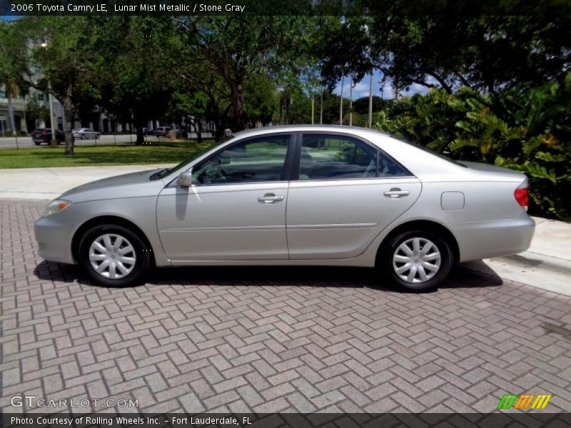 Lunar Mist Metallic / Stone Gray 2006 Toyota Camry LE